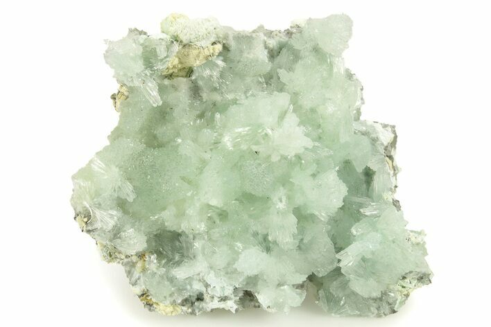 Blue-Green Aragonite Aggregation - Wenshan Mine, China #291015